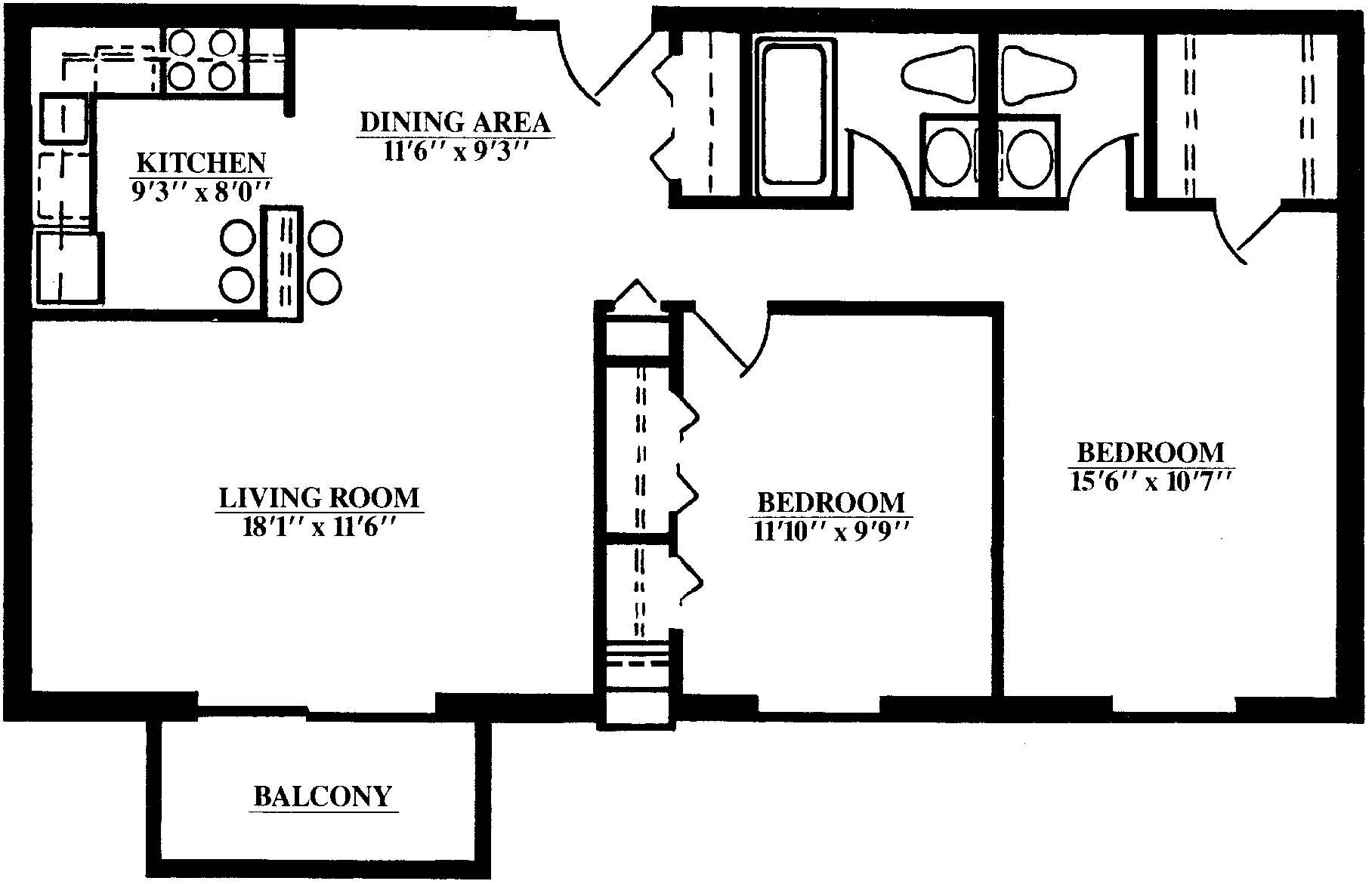 Amarillo Floor Plans Summit Park Apartments Amarillo, TX