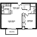 Picture of Summit Park Apartment's Aspen floor plan