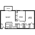 Picture of Summit Park Apartment's Taos floor plan